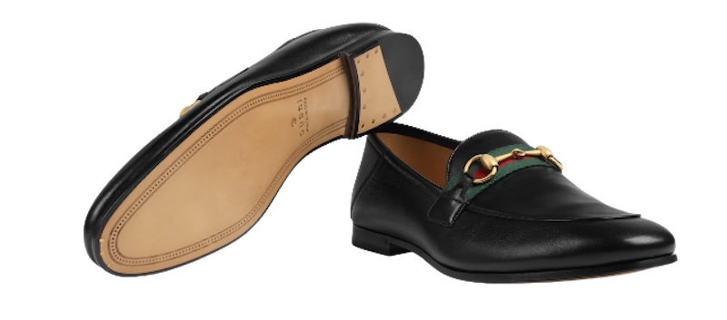 Men's Leather Horsebit Loafer With Web 3