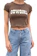 Brandy Melville เสื้อ Brandy Melville รุ่น Ashlyn Cowgirl Crop Top 1