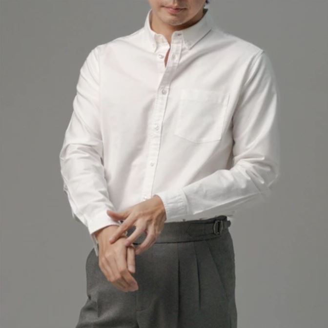 เสื้อเชิ้ต ทรงปกติ Oxford Shirt 3