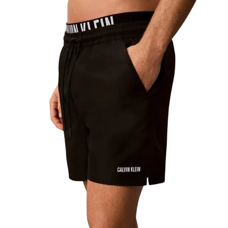 กางเกงว่ายน้ำชาย Double Waistband Swim Shorts Intense Power 1