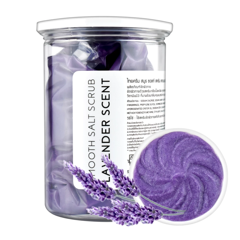 Smooth Salt Scrub Lavender 1