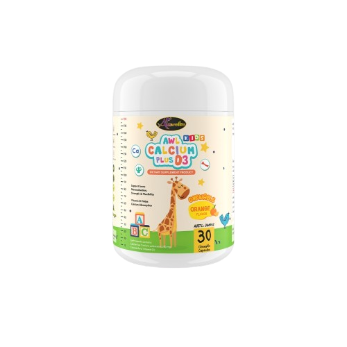 AWL Calcium Plus D3 แคลเซียมแบบเคี้ยว