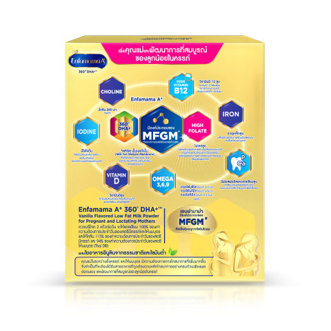 Enfamama A+ 360° DHA+ Vanilla Flavored Low Fat Milk Powder 3