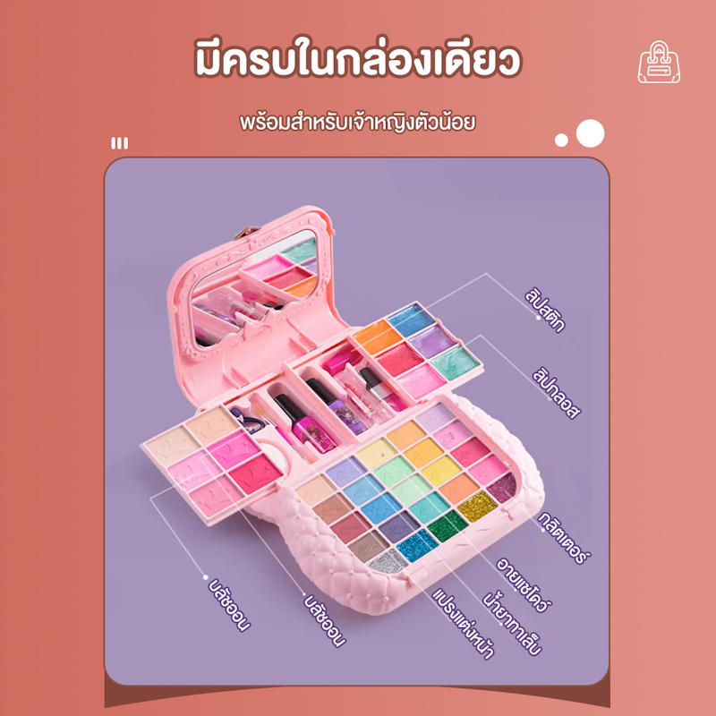 เซตแต่งหน้าเด็ก ชุดแต่งหน้าเจ้าหญิง 3