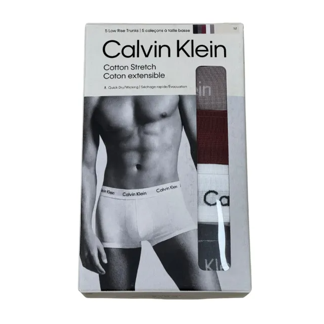 กางเกงในผู้ชาย Cotton Stretch ทรง Low Rise Trunk 3