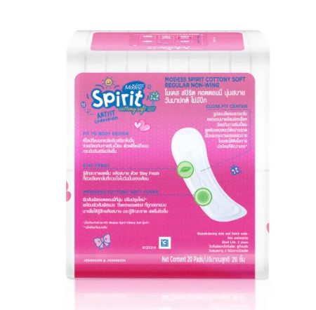 Sanitary Napkin Cottony Slim Spirit 2