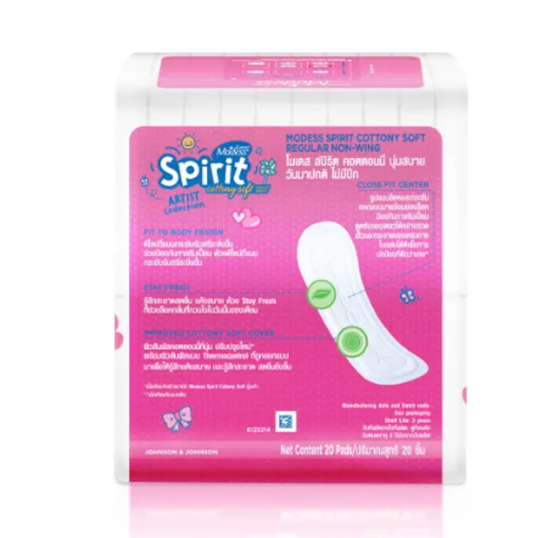 Sanitary Napkin Cottony Slim Spirit 2
