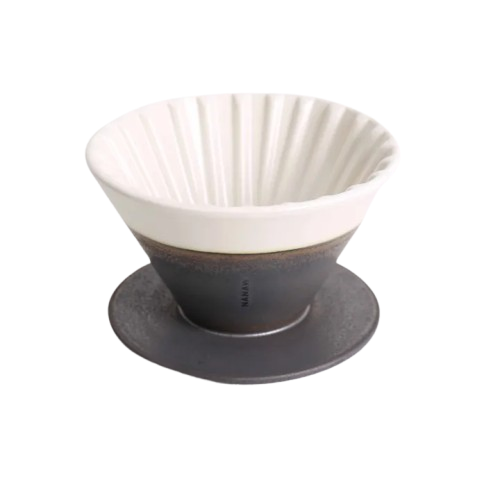 Ceramic Coffee Dripper - White Pirates 1
