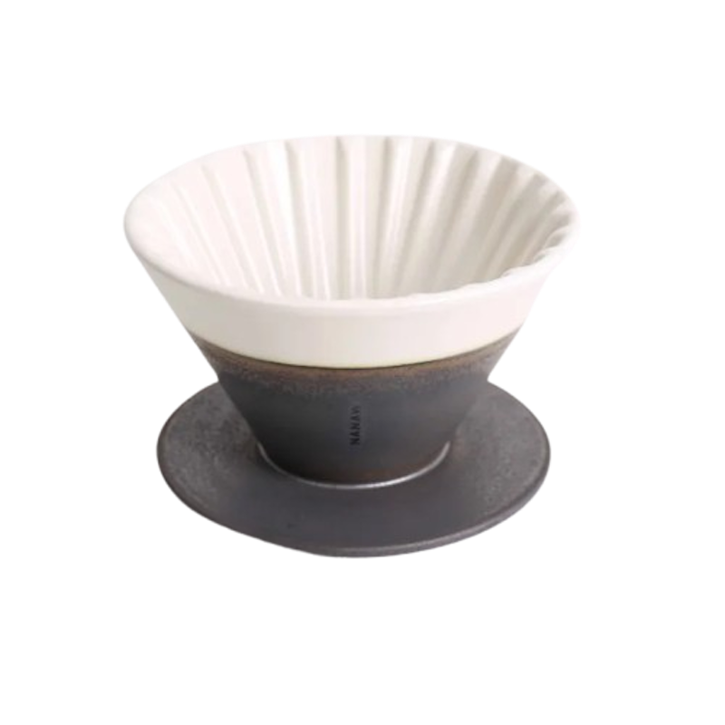 Ceramic Coffee Dripper - White Pirates 1