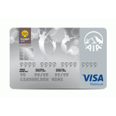 บัตรเครดิต AIA Visa Platinum
