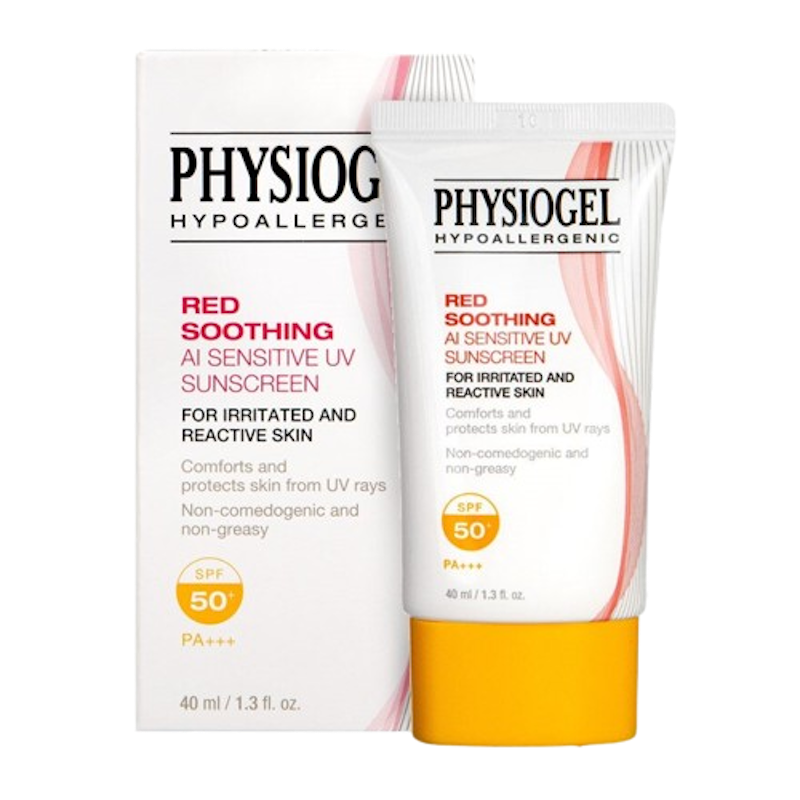 Red Soothing AI Sensitive UV Sunscreen Advanced 2