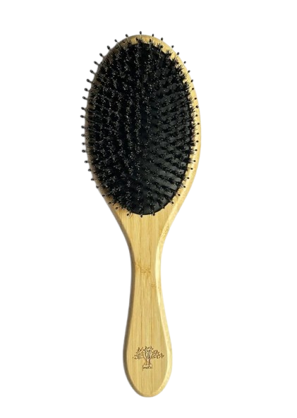 Boar Bristle hair brush หวีขนหมูป่า 1
