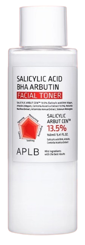 Salicylic Acid BHA Arbutin Facial Toner 1