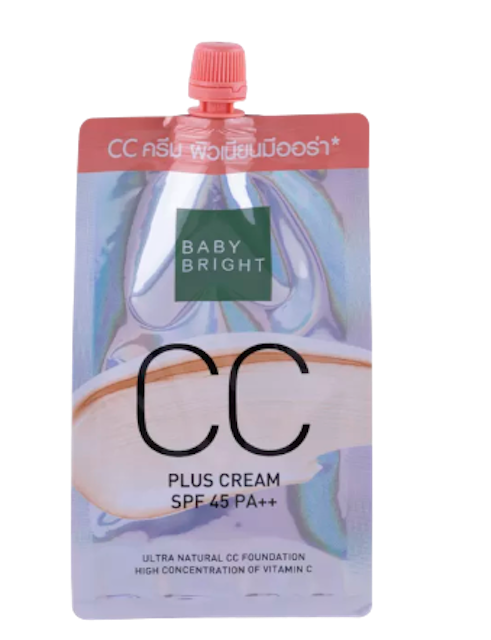รองพื้นแบบซอง CC Plus Cream  1