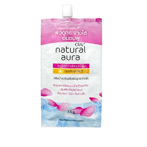 กันแดดบำรุงผิว Natural Aura Pinkish Glow Brightening Cream 1