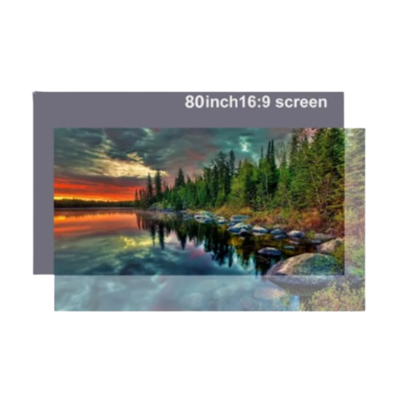 16 : 9 HD Anti-Light Curtain Projector Screen 2
