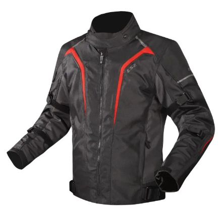 เสื้อการ์ดขี่มอเตอร์ไซค์ SepangMan Jacket Black Grey Red 1