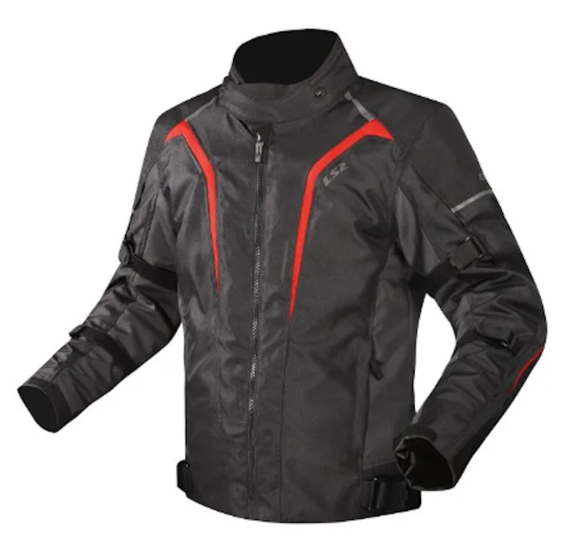 เสื้อการ์ดขี่มอเตอร์ไซค์ SepangMan Jacket Black Grey Red 1