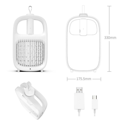 Mosquito Repellent Lamp Lamp 2 in 1  เครื่องดักยุง 2