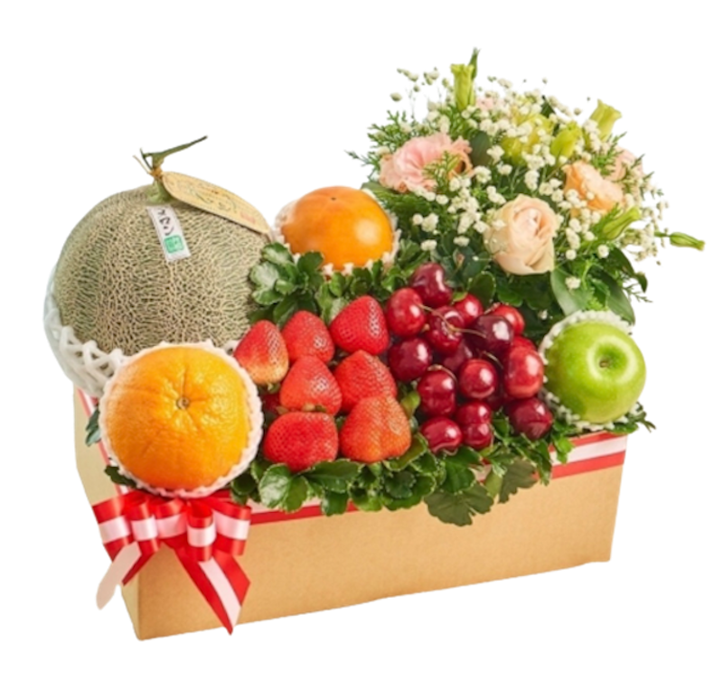 กระเช้าผลไม้ Delivery ขนาดกลาง 1