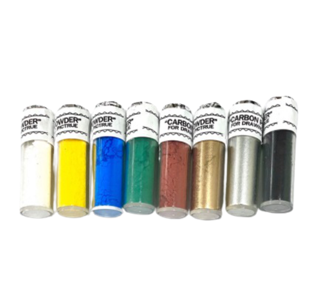 สีฝุ่น ผงคาร์บอน 1