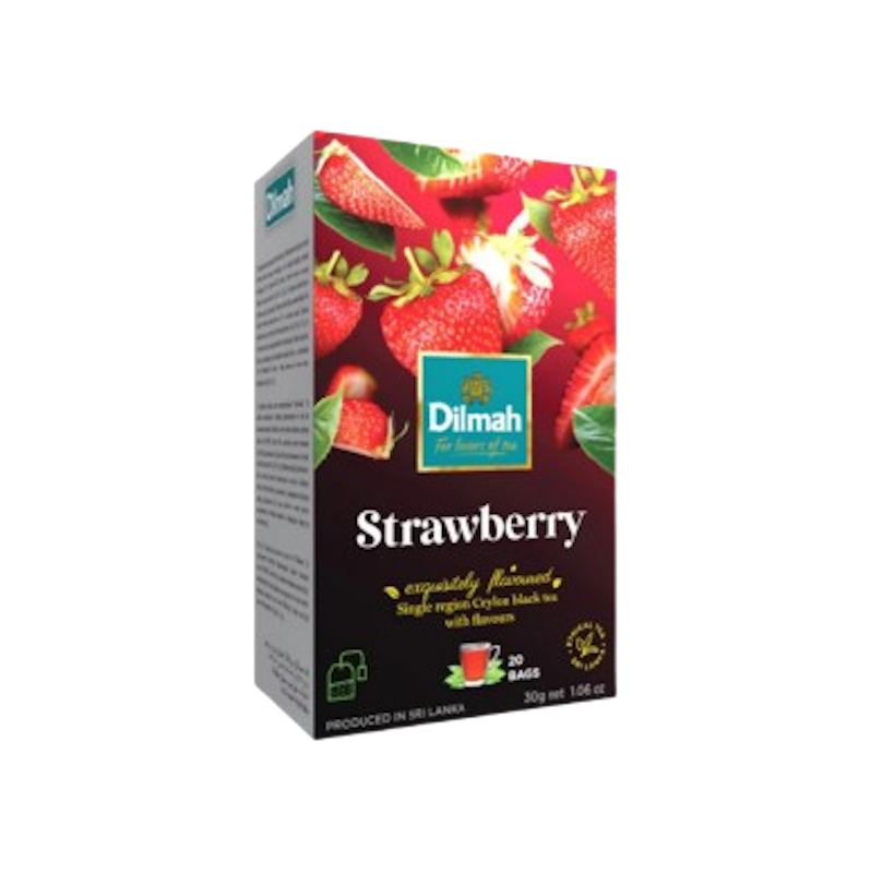 Flavoured Black Tea Strawberry 1