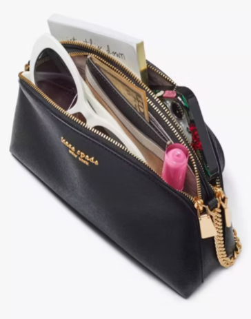 Morgan Double-Zip Dome Crossbody 2