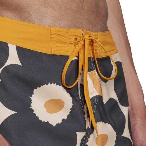 Swimming Marimekko Classic-Length Graphic Board Shorts Men Orange 2