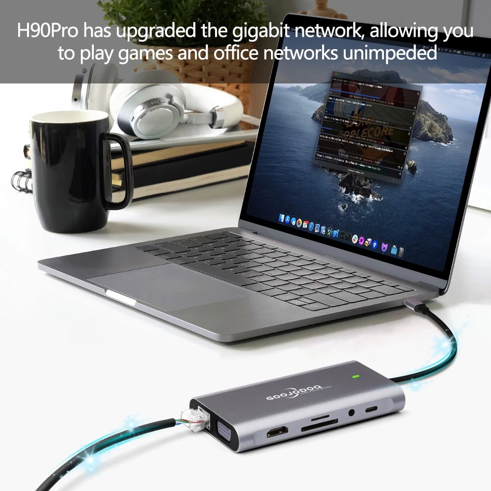 11 in 1 USB C HUB Card reader 3.0 USB 3
