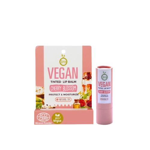 Vegan Tinted Lip Balm Cherry Blossom 1