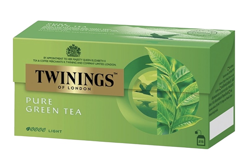 ชาเขียวสำเร็จรูป ชา ทไวนิงส์ Pure Green Tea ชนิดซอง แพ็ค 25 ซอง 1