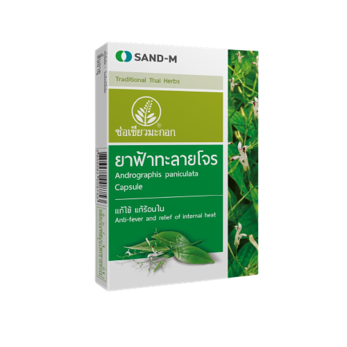 10 ฟ้าทะลายโจรแคปซูล ยี่ห้อไหนดี ปี 2026 บรรเทาอาการไข้หวัด ไอ และเจ็บคอได้ 2