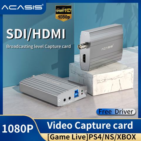 Capture Card USB3.0 SDI HDMI 1080P 60FPS 2