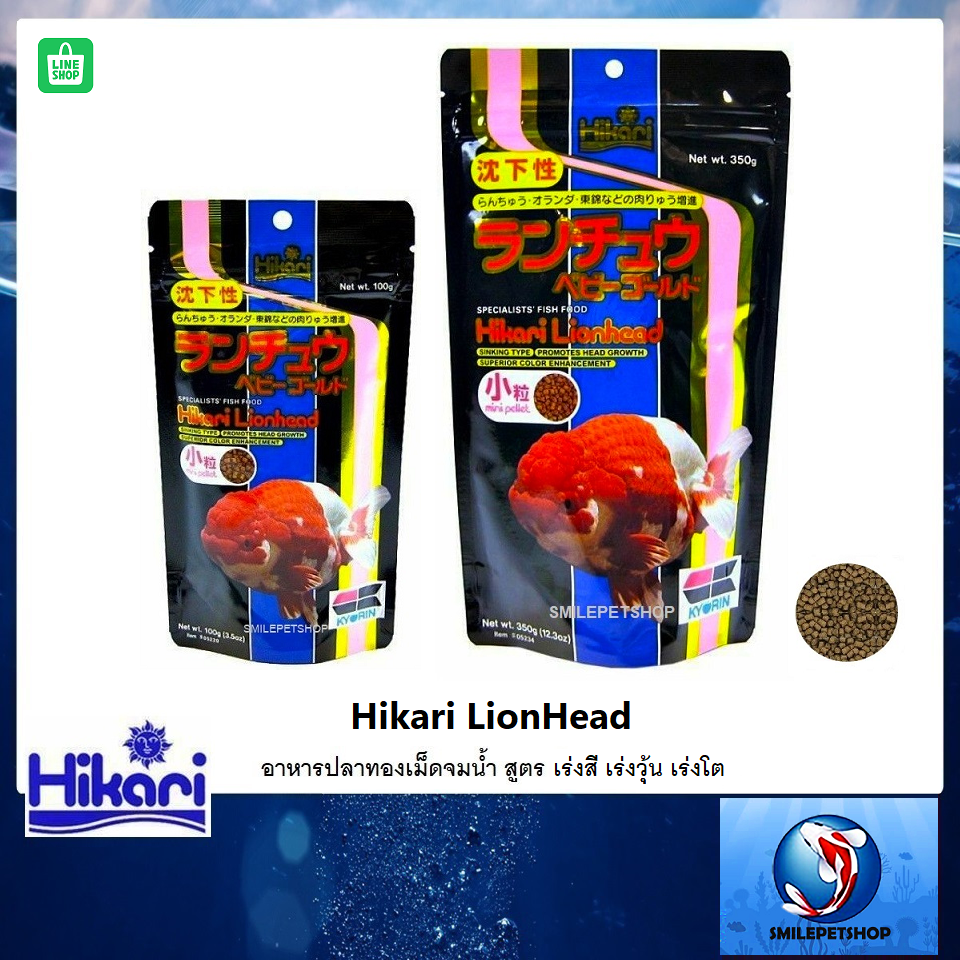 อาหารปลาทอง Lion head 3