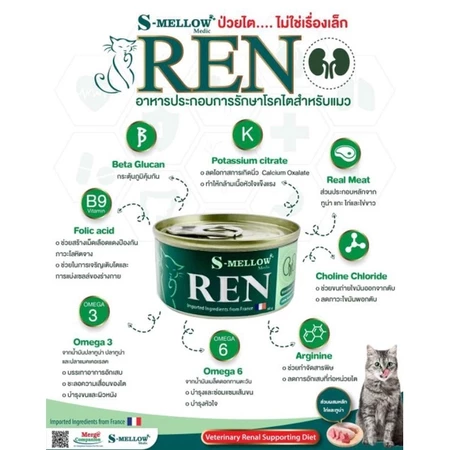 REN Veterinary Renal Supporting Diet 2