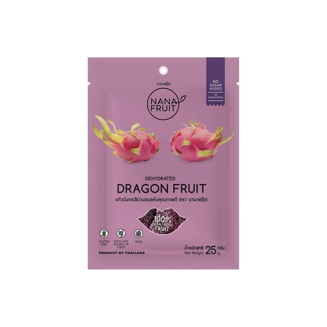 ผลไม้อบแห้ง Dehydrated Dragon Fruit 3