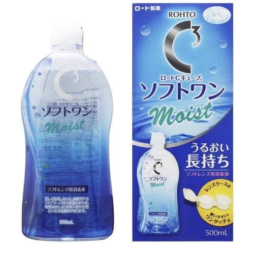 น้ำยาล้างคอนแทคเลนส์ C3 Contact Lens Wash Soft One Moist 1