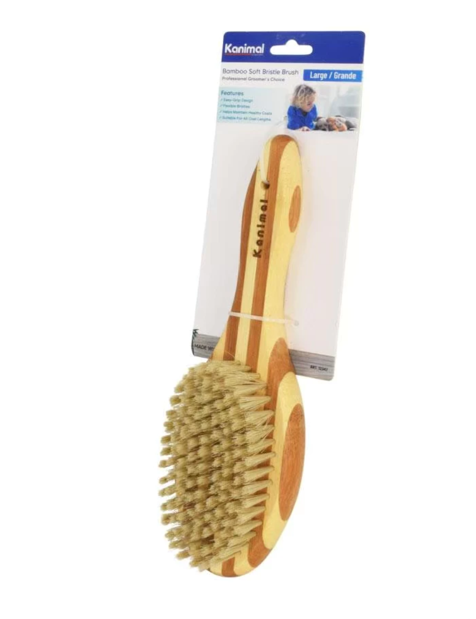 Soft Bristle Brush หวีเส้นใยธรรมชาติ 2