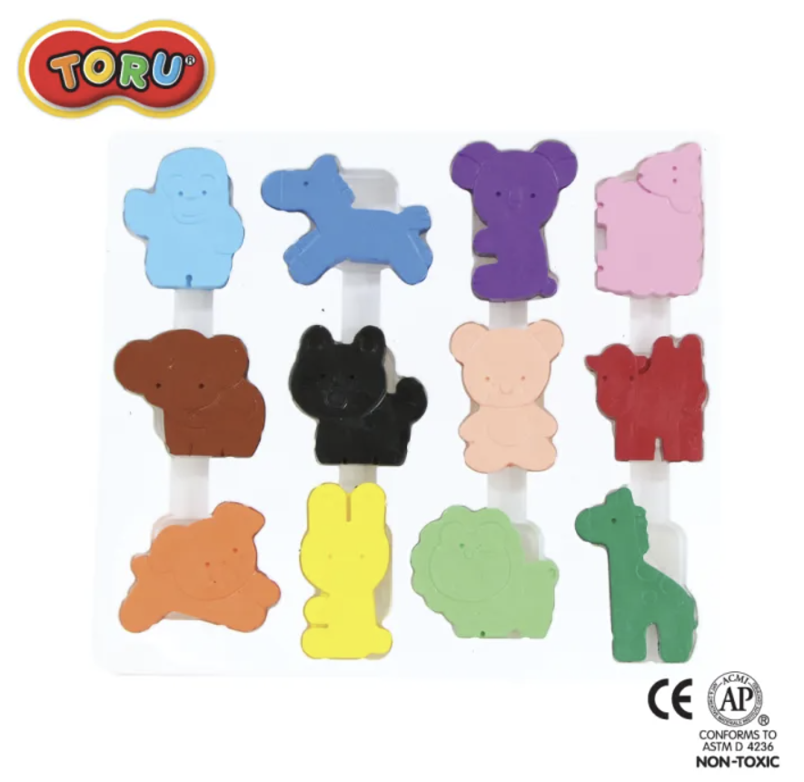 สีเทียนรูปสัตว์ Animal Crayon 3