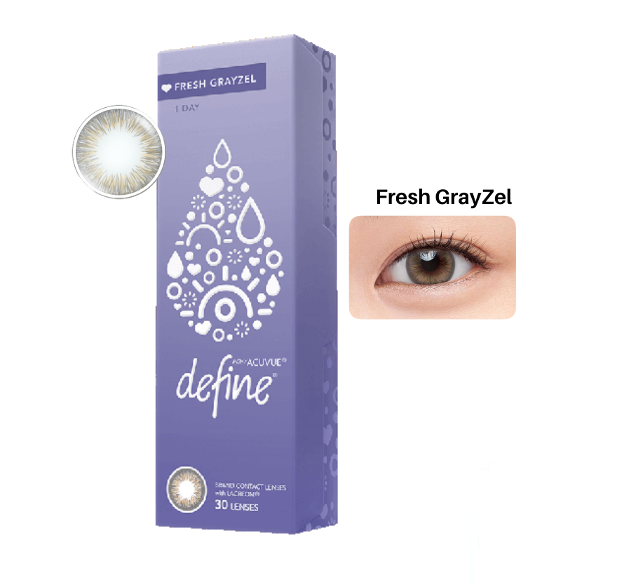 คอนแทคเลนส์สี 1 Day Define Fresh  3