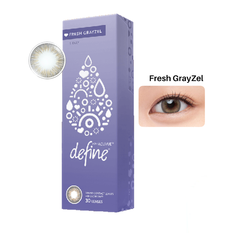 คอนแทคเลนส์สี 1 Day Define Fresh 3