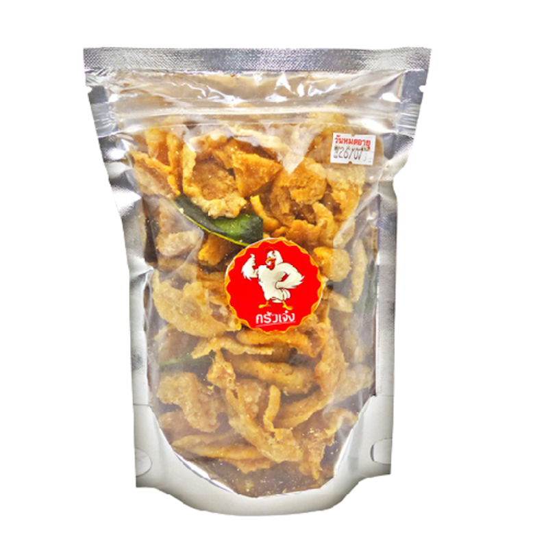 หนังไก่กรอบอบเกลือพร้อมน้ำจิ้ม 1