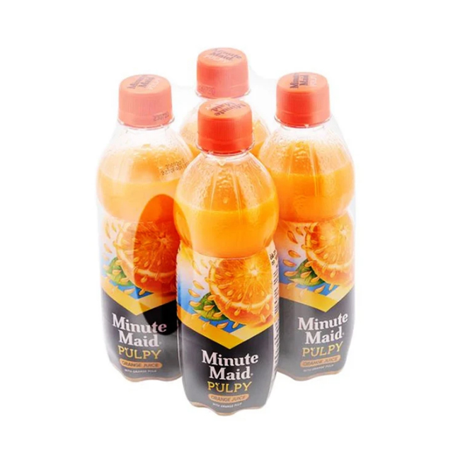 น้ำส้ม 20% Pulpy Orange Juice 3