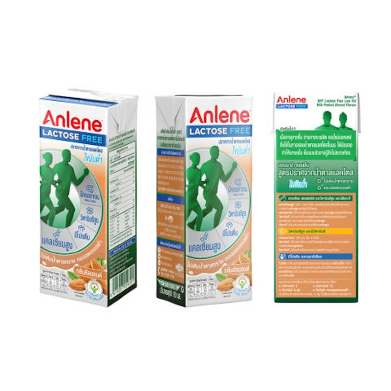 Lactose Free นมไขมันต่ำ ยูเอชที กลิ่นอัลมอนด์ 1