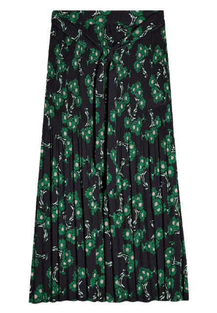 PETITE Crystal Pleated Skirt No.26K09SBLK 1