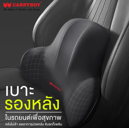 เบาะรองหลังเบาะรองคอ Memory Foam 3