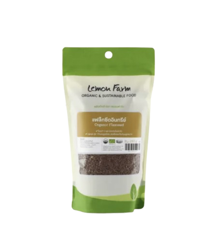 แฟลกซ์ซีดออร์แกนิค Organic Flaxseed 1