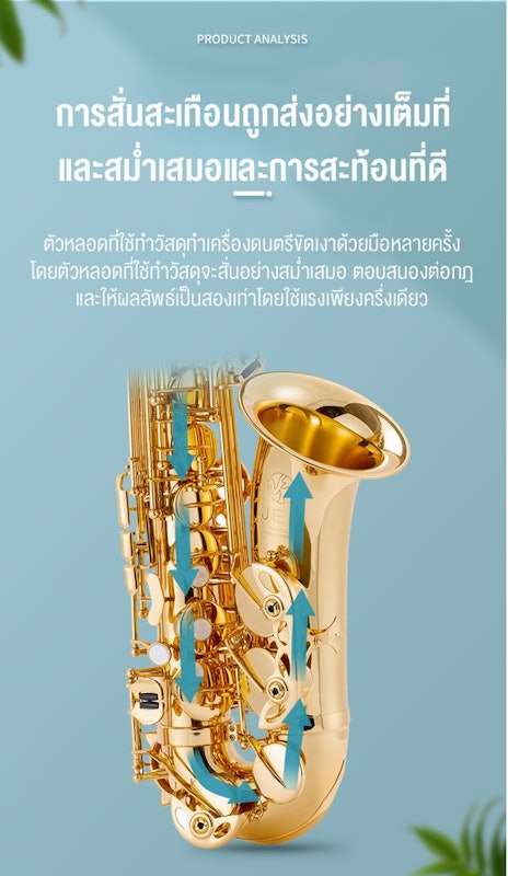 แซ็กโซโฟน Calvos SAX802 3