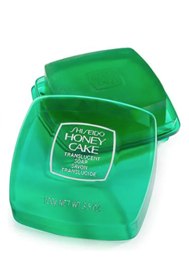 9. Shiseido Honey Cake Translucent Soap-Green 1