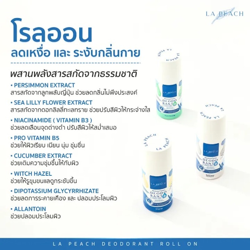 Deodorant Roll On กลิ่น Original 3